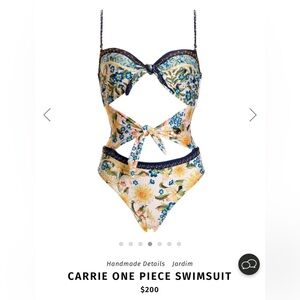 Agua Bendita Carrie One Piece Swimsuit